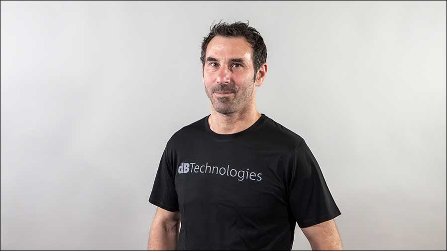 Er ist der neue Technical Director bei dBTechnologies: Jochen Gotzen (Foto: Sascha Gansen / dBTechnologies Deutschland).